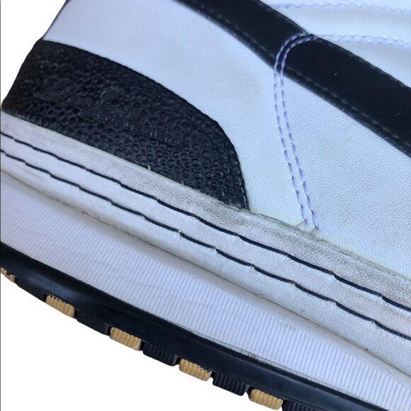 Vintage 2009 Nike LeBron 6 Low ‘Panda’ White Size 13 - Picture 7 of 16